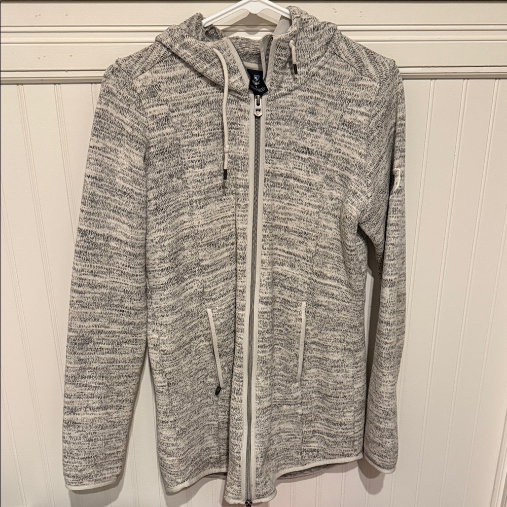 Kuhl Zip-Up Hooded Sweater Jacket EUC